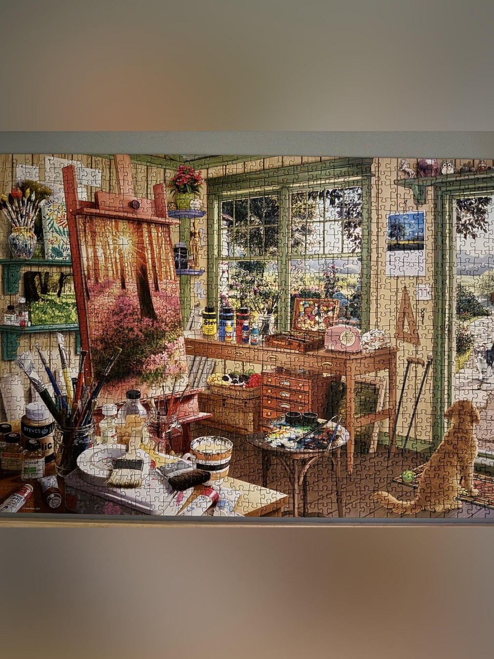 Ravensburger No. 11 My Haven Puzzle - The Artist’s Shed - Picture 2 of 4